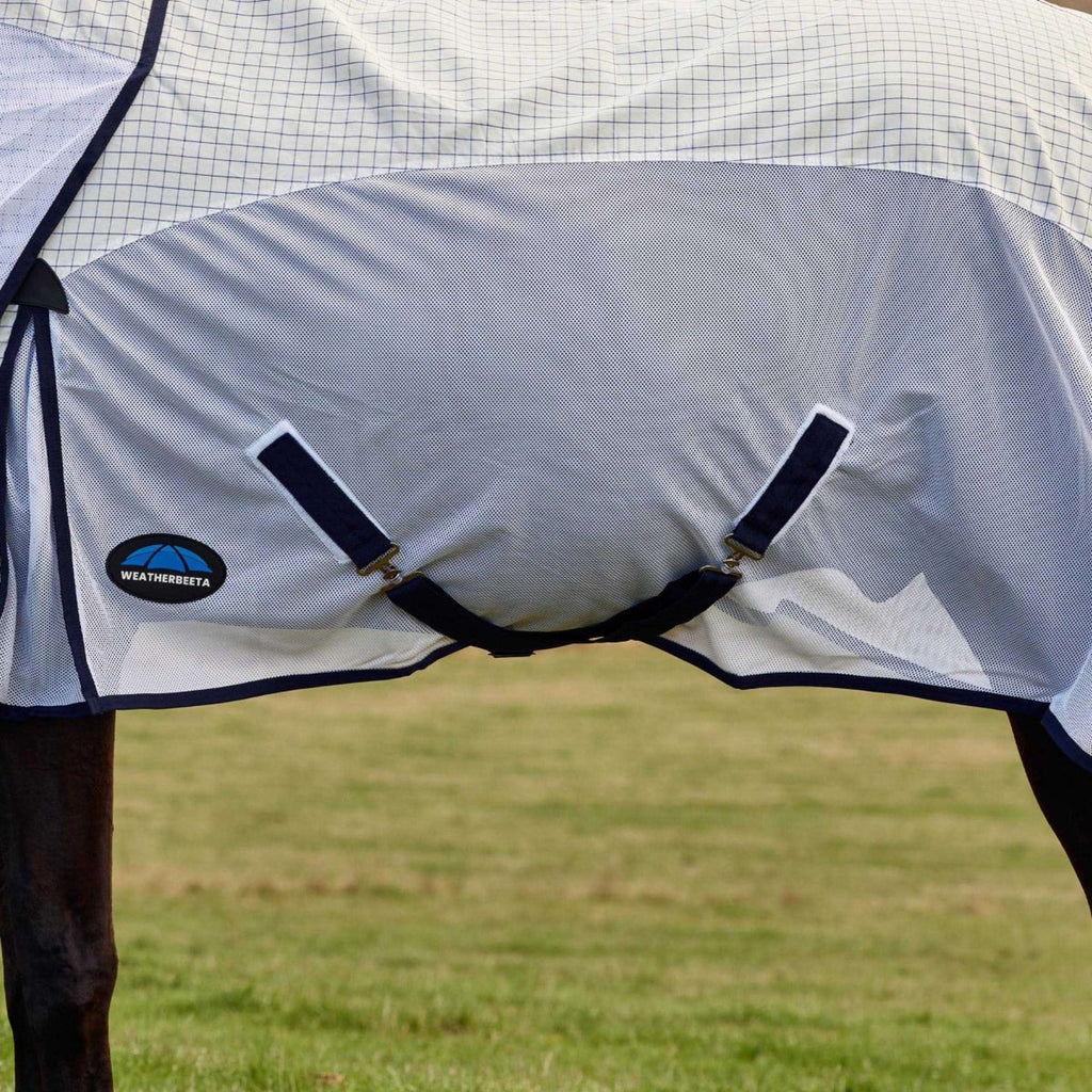 WeatherBeeta Zomerdeken Airstream Combo Wit/Navy