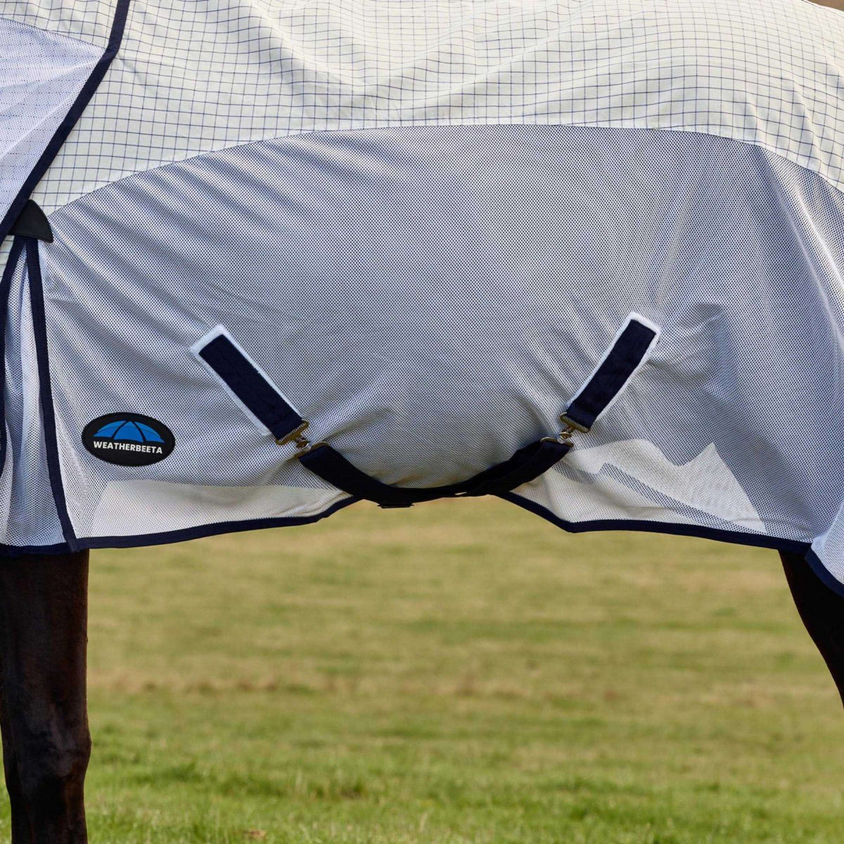 WeatherBeeta Zomerdeken Airstream Combo Wit/Navy