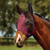 WeatherBeeta Vliegenmasker ComFiTec Deluxe Stretch met Oren Burgundy/Zwart