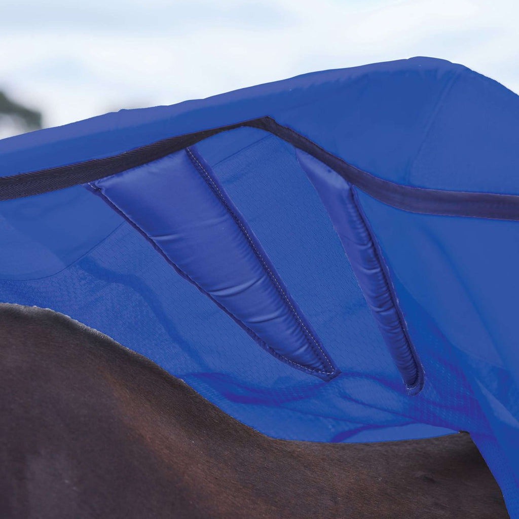 WeatherBeeta ComFiTec Duo Shield Detach-A-Neck Blauw/Zilver/Navy