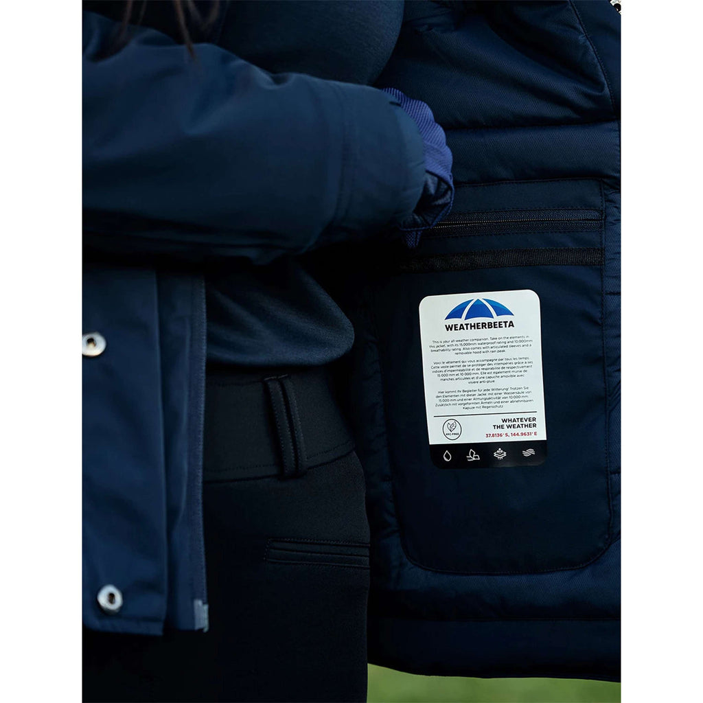 WeatherBeeta Jas Protect Waterproof Insulated Navy