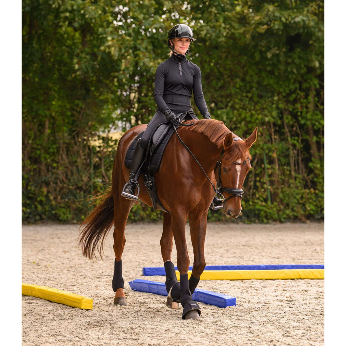 Waldhausen Grondwerk Balken Set van 2 Blauw/Geel