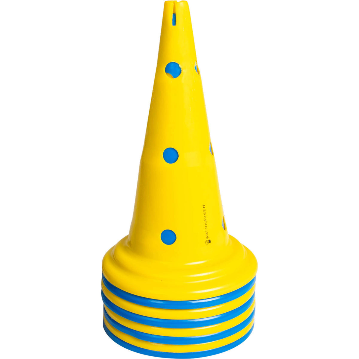 Waldhausen XL Pionnen Set van 8 Blauw/Geel