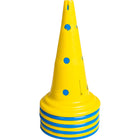Waldhausen XL Pionnen Set van 8 Blauw/Geel