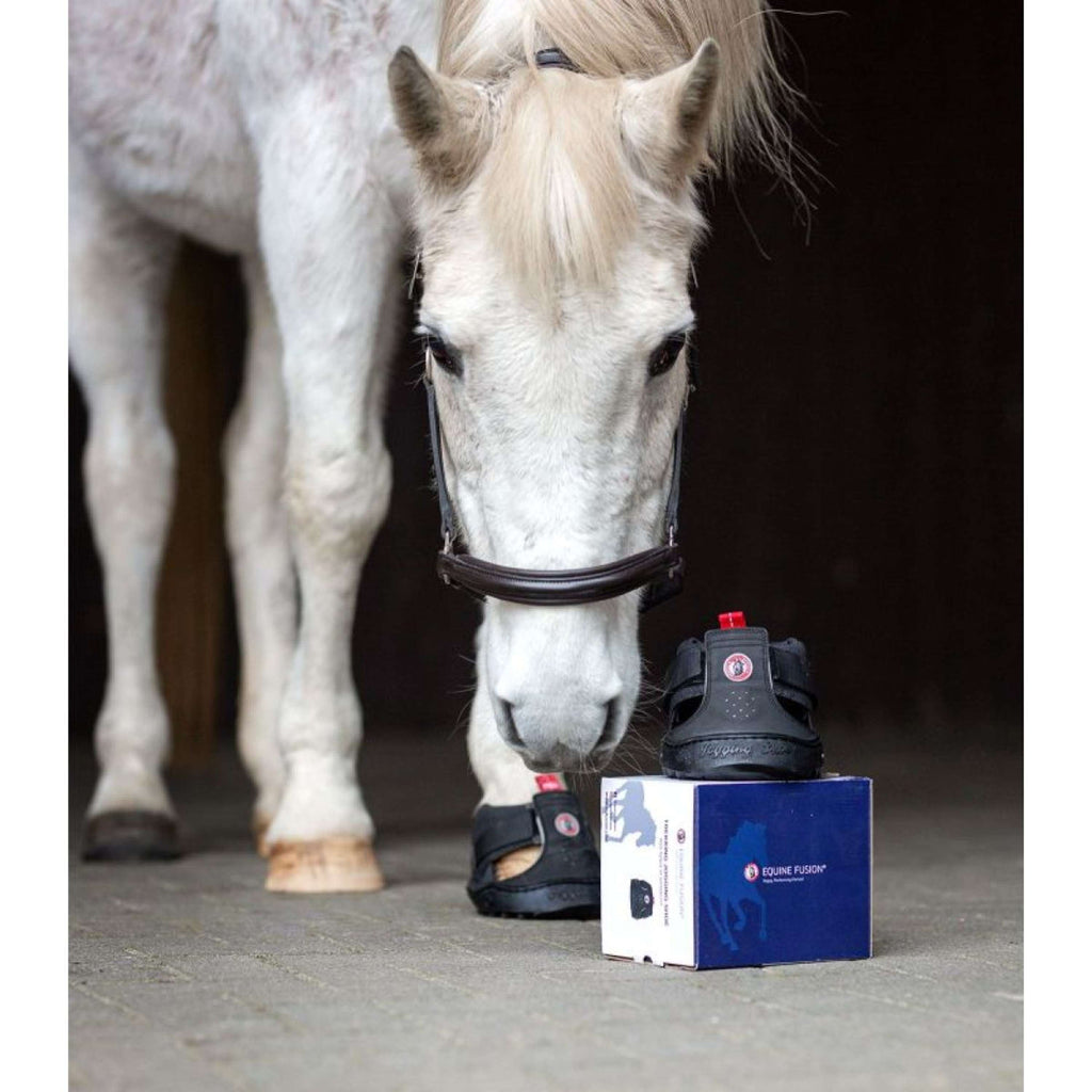Equine Fusion Hoefschoen Trekking Slim Zwart