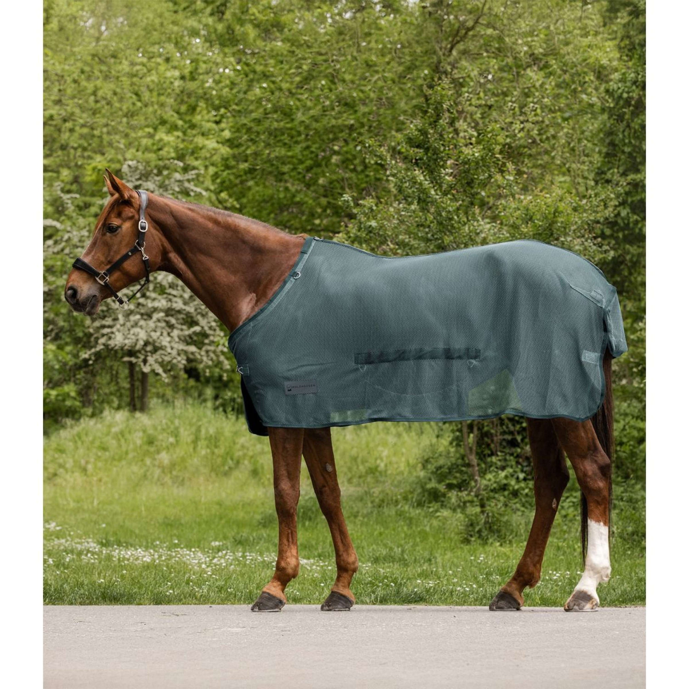 Waldhausen Vliegendeken Comfort met Buikflap Pine Green