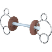Beris Pessoa Bit 3-Rings Comfort Stang Small Soft Wit