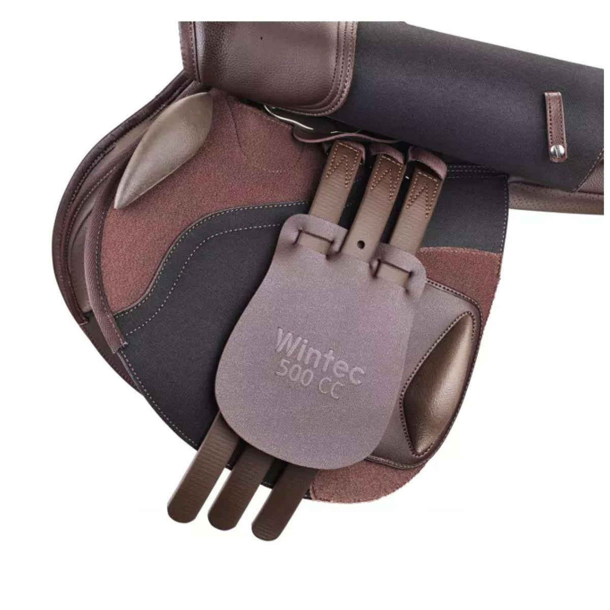 Wintec Springzadel 500 Close Contact Hart Bruin