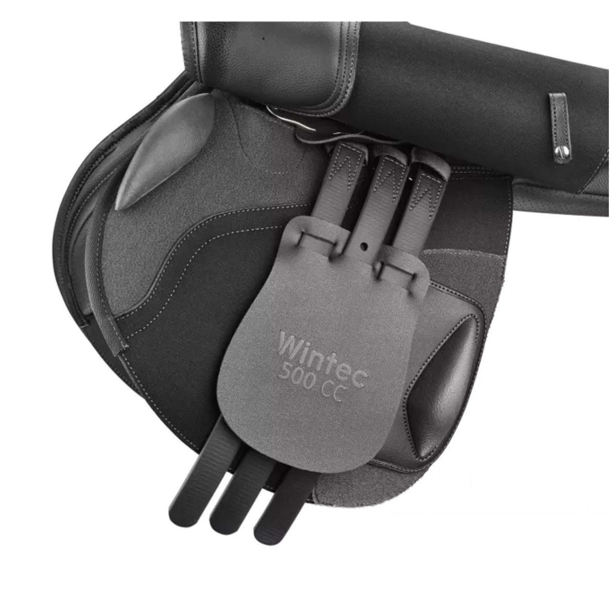 Wintec Springzadel 500 Close Contact Hart Zwart