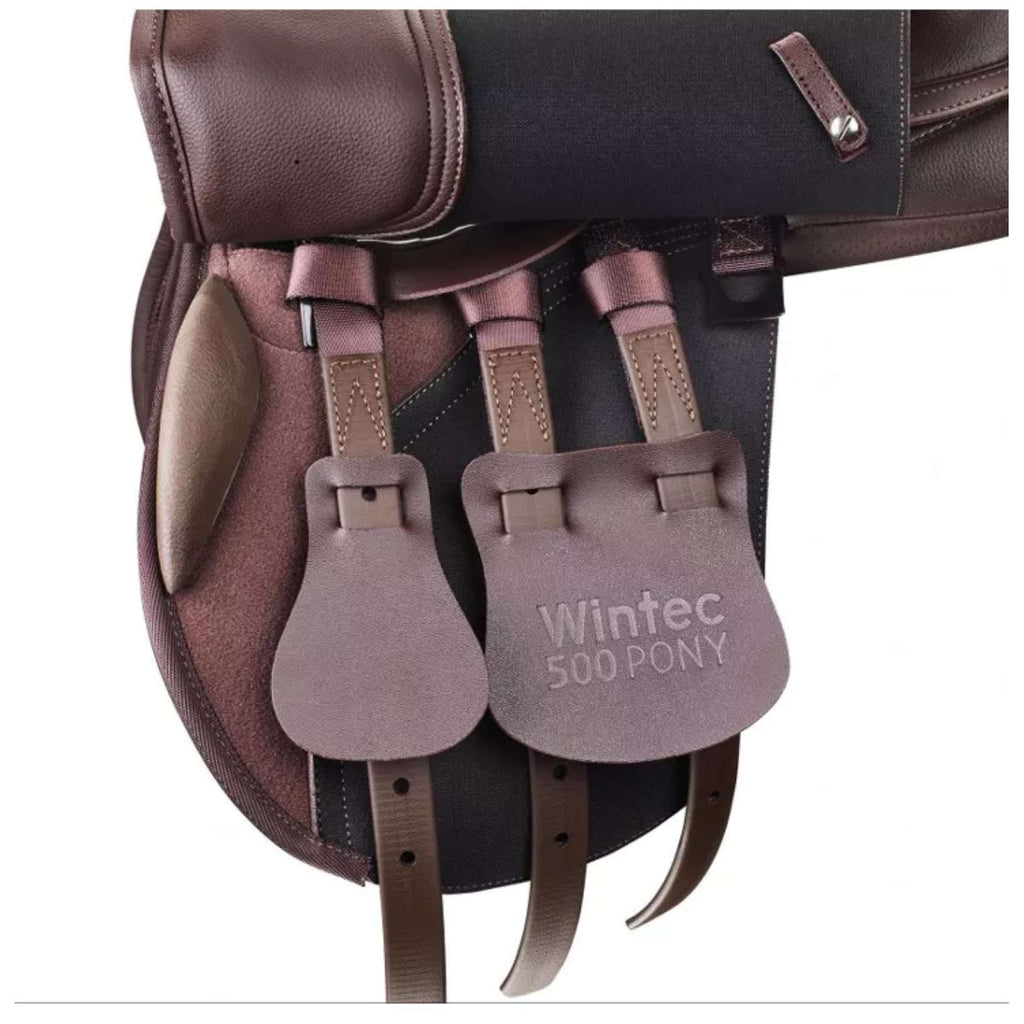 Wintec Veelzijdigheidszadel 500 Pony Hart Bruin