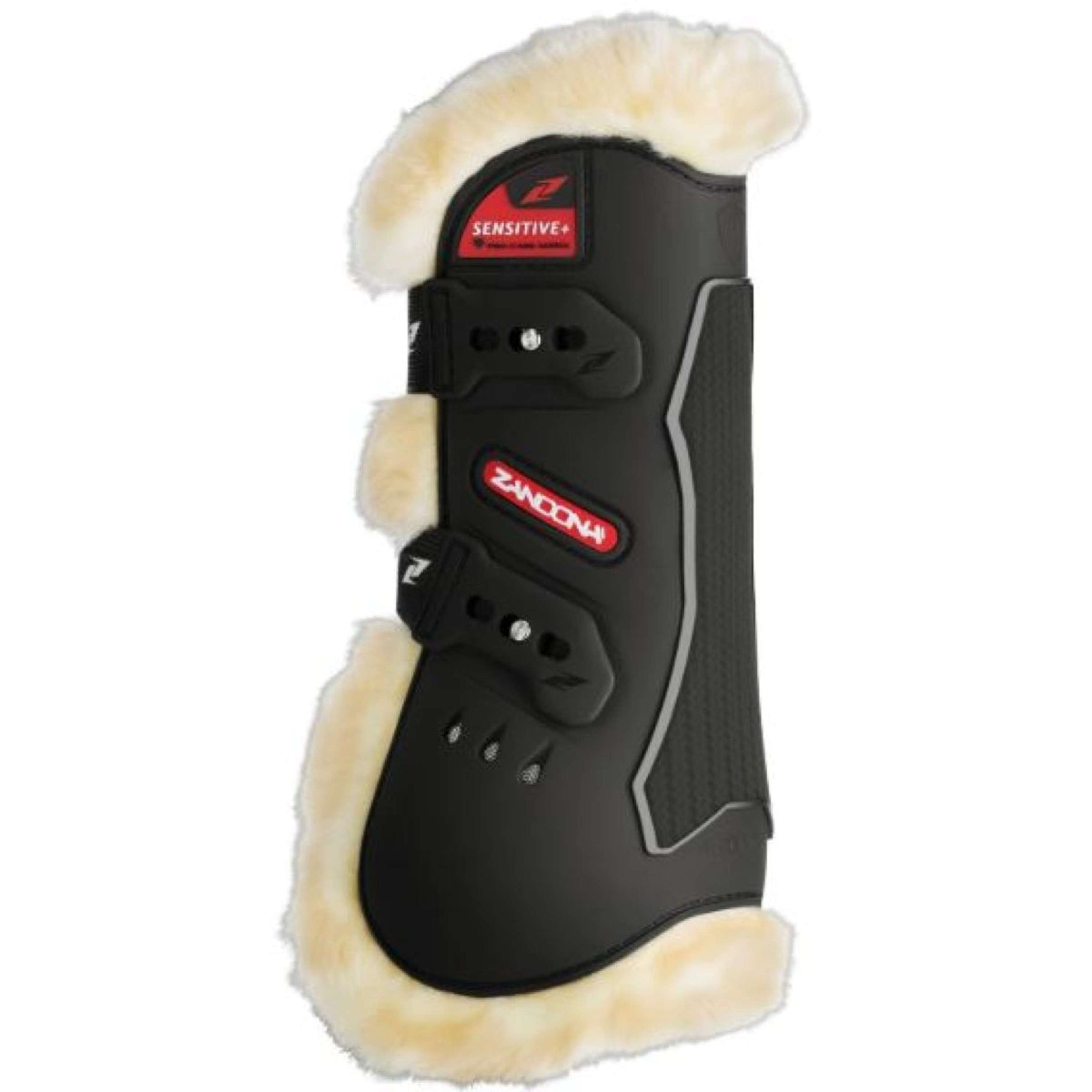 Zandona Peesbeschermers Carbon Air Sensitive Plus Tendon Zwart Zandona Peesbeschermers Carbon Air Sensitive Plus Tendon Zwart